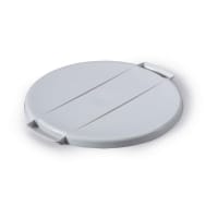 Durable 40L Round Bin Lid Grey - Strong Food Safe Lid - DURABIN