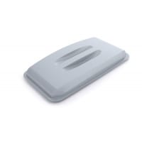 Durable 60L Bin Lid Grey - Rectangular Recycling Bin Lid - Food Safe - DURABIN