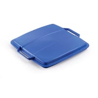 Durable 90L Bin Lid Blue - Square Recycling Bin Lid - Food Safe - DURABIN