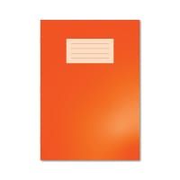 Hamelin Oxford Exercise Book 8mm Lined 80 Page A4 Orange (Pack of 50) 400136167