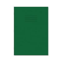Hamelin Exercise Book 8mm Lined 80 Page A4 Dark Green (Pack of 50) 100101168