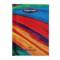 Rainbow A6 160Pg Hardback Notebook