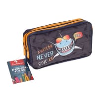 Emotionery 2 Pocket Pencil Case - Shark