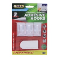 Stik.Ie Pkt.3 Adhesive Hooks Ultra Strong