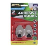 Stik.Ie Pkt.2 Adhesive Hooks 36X52Mm Ultra Strong