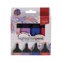 Proscribe Pkt.4 Highlighter Pens - Asst