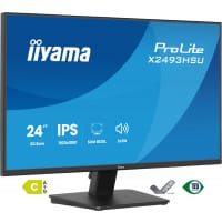 iiyama ProLite X2493HSU-B1 computer monitor 60.5 cm (23.8") 1920 x 1080 pixels Full HD LED Black