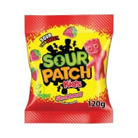 Sour Patch Kids Strawberry Sweets 120g Pack of 10 4328128