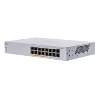 Cisco Business CBS110-16PP-D Unmanaged Switch | 16 Port GE | Partial PoE | Limited Lifetime Protection (CBS110-16PP-D)