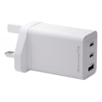 dbramante1928 IT - UK W. Charger - 2xUSB-C 70W + 1xUSB-A - WHT