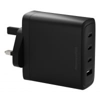 dbramante1928 IT - UK W. Charger - 3xUSB-C 140W + 1xUSB-A - BLK