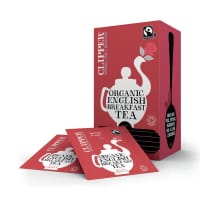 Clipper Fairtrade Organic English Breakfast Tea Bags (Pack of 25) 3027600