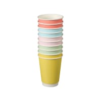 Go-Pak Confetti Double Wall Hot Cup 12oz Assorted Pack of 500 D04033