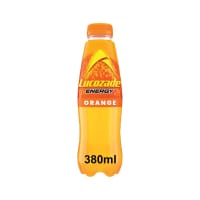 Lucozade Energy Bottle Orange 380ml Pack of 24 936162