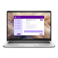 DELL Pro 14 Plus PB14250 Copilot+ PC Intel Core Ultra 5 236V Laptop 35.6 cm (14") Full HD+ 16 GB LPDDR5x-SDRAM 512 GB SSD Wi-Fi 7 (802.11be) Windows 11 Pro UK English Aluminium
