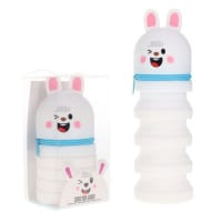 WORLD OF COLOUR EXPANDING CRITTER PENCIL CASE - BUNNY
