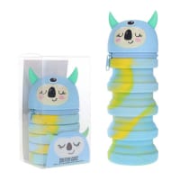 WORLD OF COLOUR EXPANDING CRITTER PENCIL CASE - KOALA