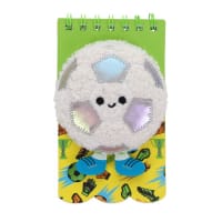 I LOVE STATIONERY 160pg FURRY FRIENDS NOTEBOOK - FOOTIE STAR