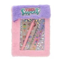 I LOVE STATIONERY A5 128pg FURRY FRIENDS NOTEBOOK