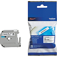 Brother MK221BZ P-Touch Tape 9mm Black on White
