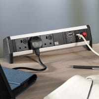 Bachmann Desk 1 On-Desk Power Outlets