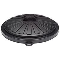 Addis Dustbin Lid Round 90 Litre Black 0766MOB