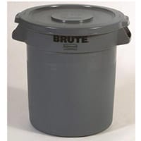 Brute Dustbin Heavy Duty Container 37.9 Litre Grey 382199
