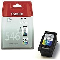 Canon CL-546 C/M/Y ( 8289B001 ) 3 Colours: Cyan, Magenta, Yellow Ink Cartridge Original - for PIXMA MG2550, MG2555, MG2950, MG3050, MG3051, MG3052, MG3053, TS205, TS305, TS3150, TS3151