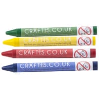 Crafti's Children's Round Crayons (Pack 200)