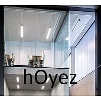 hOyez H7T Partitioning - Frameless Glass Partitions Without Any Intermediary Posts Between Panels. Spread Daylight & Preserve Acoustics With H7T Partitioning.