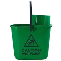 Mop Bucket Wringer 15 Litre Green