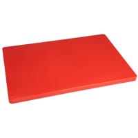 Hygiplas Extra Thick Low Density Red Chopping Board Standard