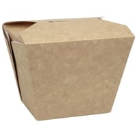 Colpac Recyclable Microwavable Food Boxes Square 750ml / 26oz (Pack of 250)