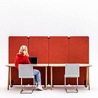 Duo Acoustic Free Standing Screen