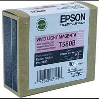 Epson T580B Light Magenta Inkjet Cartridge C13T580B00