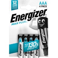Energizer Max Plus AAA Battery (Pack of 4) E303320600