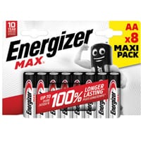 Energizer Max AA Battery (Pack of 8) E303324700