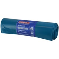 Faithfull Blue Heavy-Duty Rubble Sacks Roll of 10, Single Pack