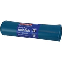 Faithfull Blue Heavy-Duty Rubble Sacks Roll of 6, Single Pack
