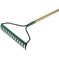 Faithfull Countryman Garden Rake 14 Flat Tines