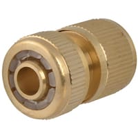 Faithfull Brass Female Water Stop Connector 12.5mm (1/2in)