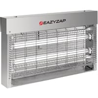 EazyZap LED Fly Killer Energy Efficient Stainless Steel, 150m Range, Single Pack