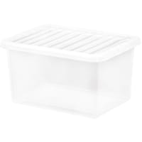 Wham Crystal Storage Box and Lid 25Ltr