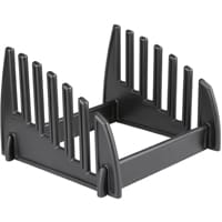 Hygiplas Black Plastic Chopping Board Rack Small