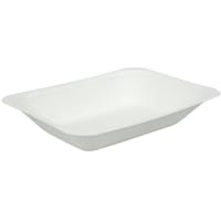 Vegware Compostable Bagasse Chip Trays 175mm (500 pack)