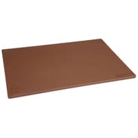 Hygiplas Antibacterial Low Density Chopping Board Brown