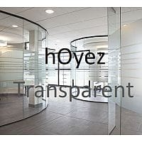 HT Partitioning - hOyez Transparent Partitioning Is A Frameless Glass Partitioning With Anodized Aluminium Or Polycarbonate Connecting Strips Between Panels.