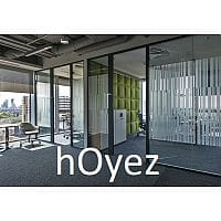 hOyez Partitioning H7 - H7 Partitioning Has Filling Supports With 30mm Covering Trims. Single & Double Glazing Optional.