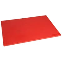 Hygiplas Low Density Red Chopping Board Standard