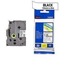 Brother TZ241 P-touch TZ Tape 18mm x 8m Black on White
